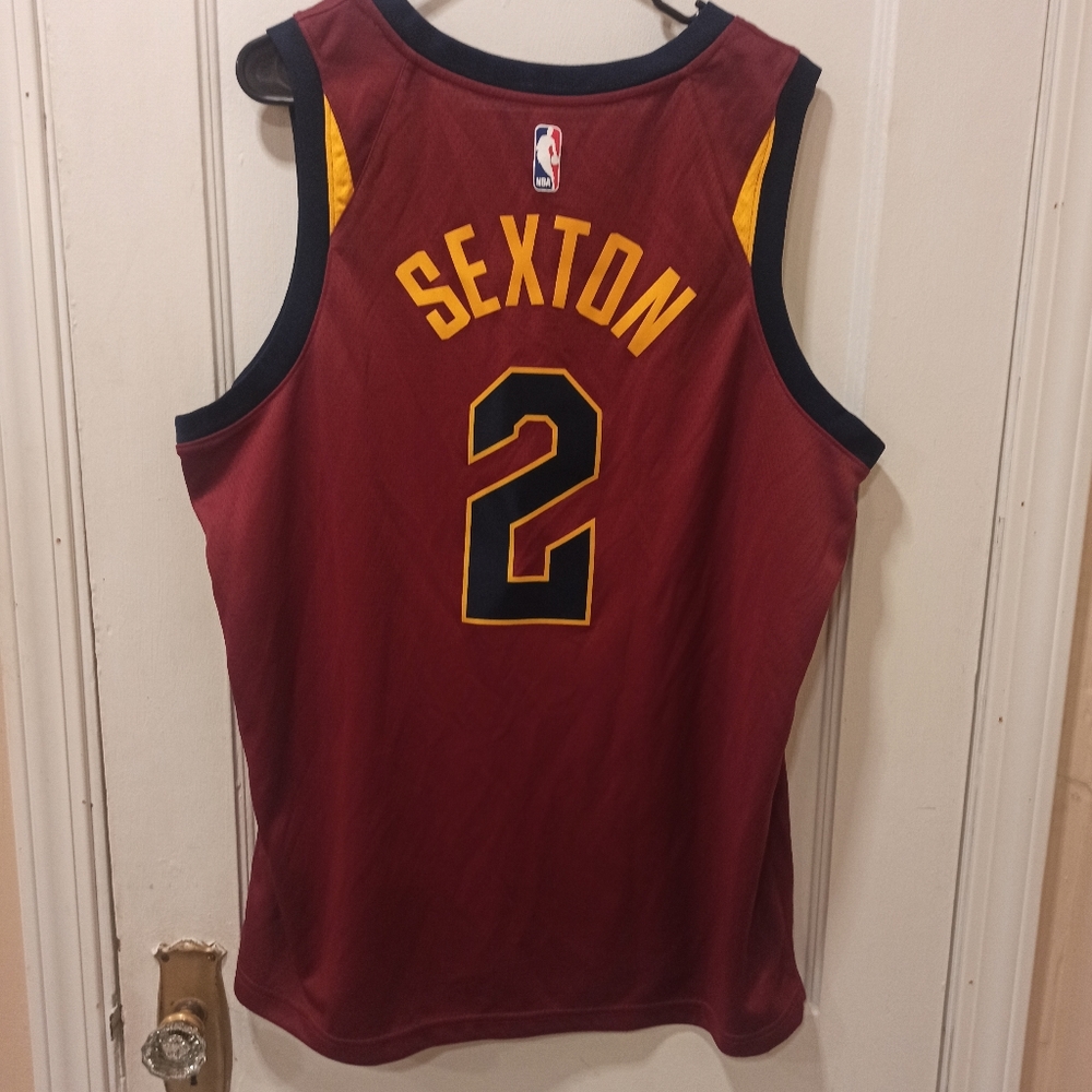 Collin Sexton 2019-20 Cleveland Cavaliers Nike Authentic Jersey Size 52 XL - Picture 4 of 13
